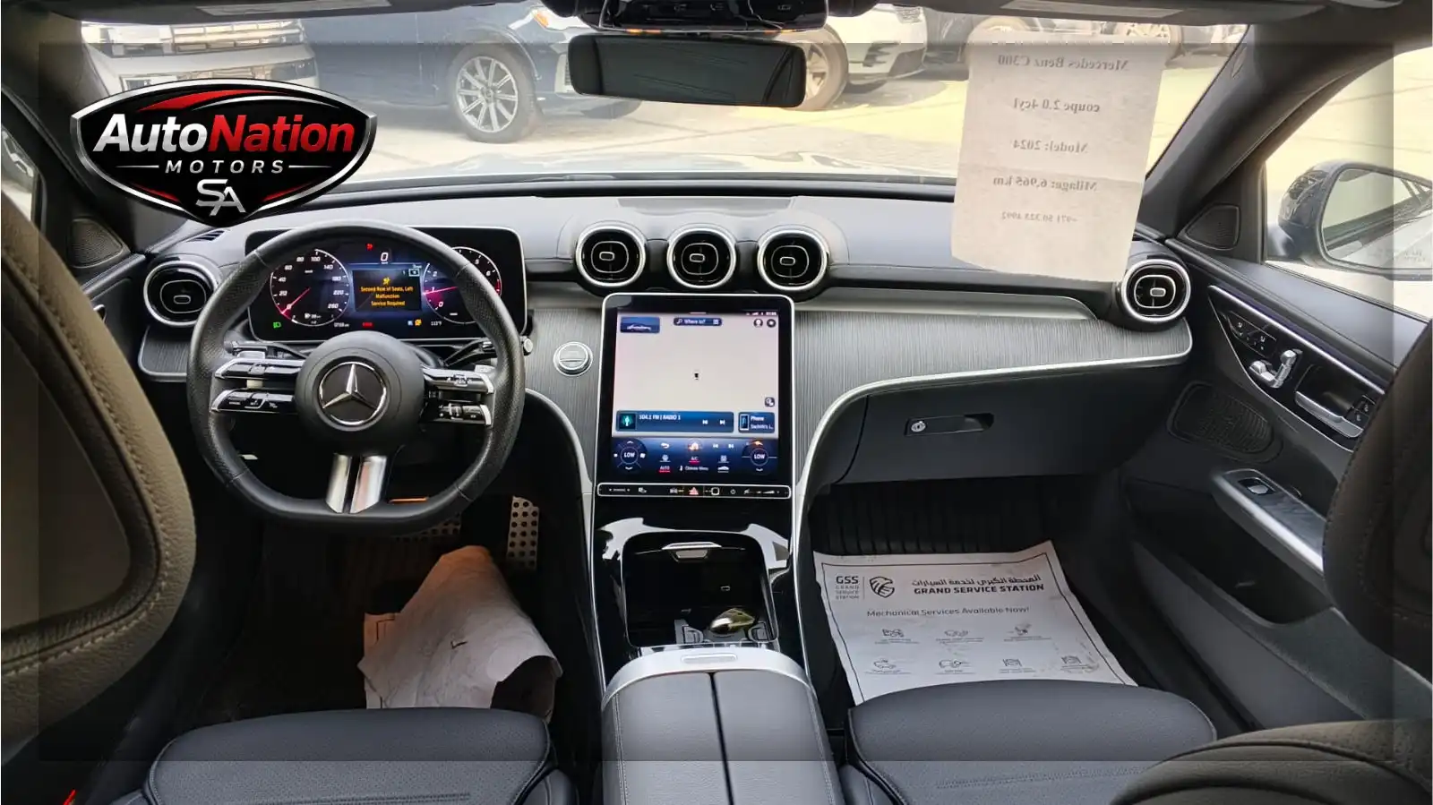 Mercedes Benz C300 2.0 4cyl 2024 Grey 6965km 155000km 01
