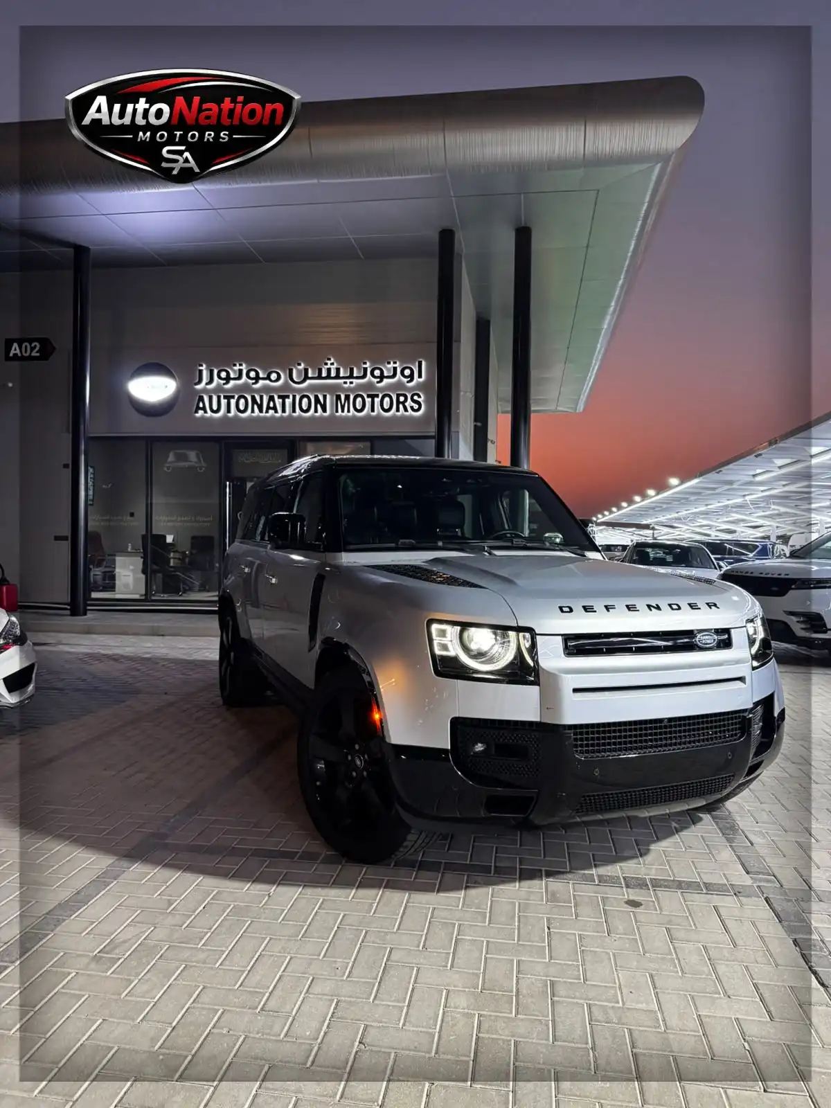 Range Rover DEFENDER LARGE 6cyl 2024 Grey 9000 km 290000AED 03