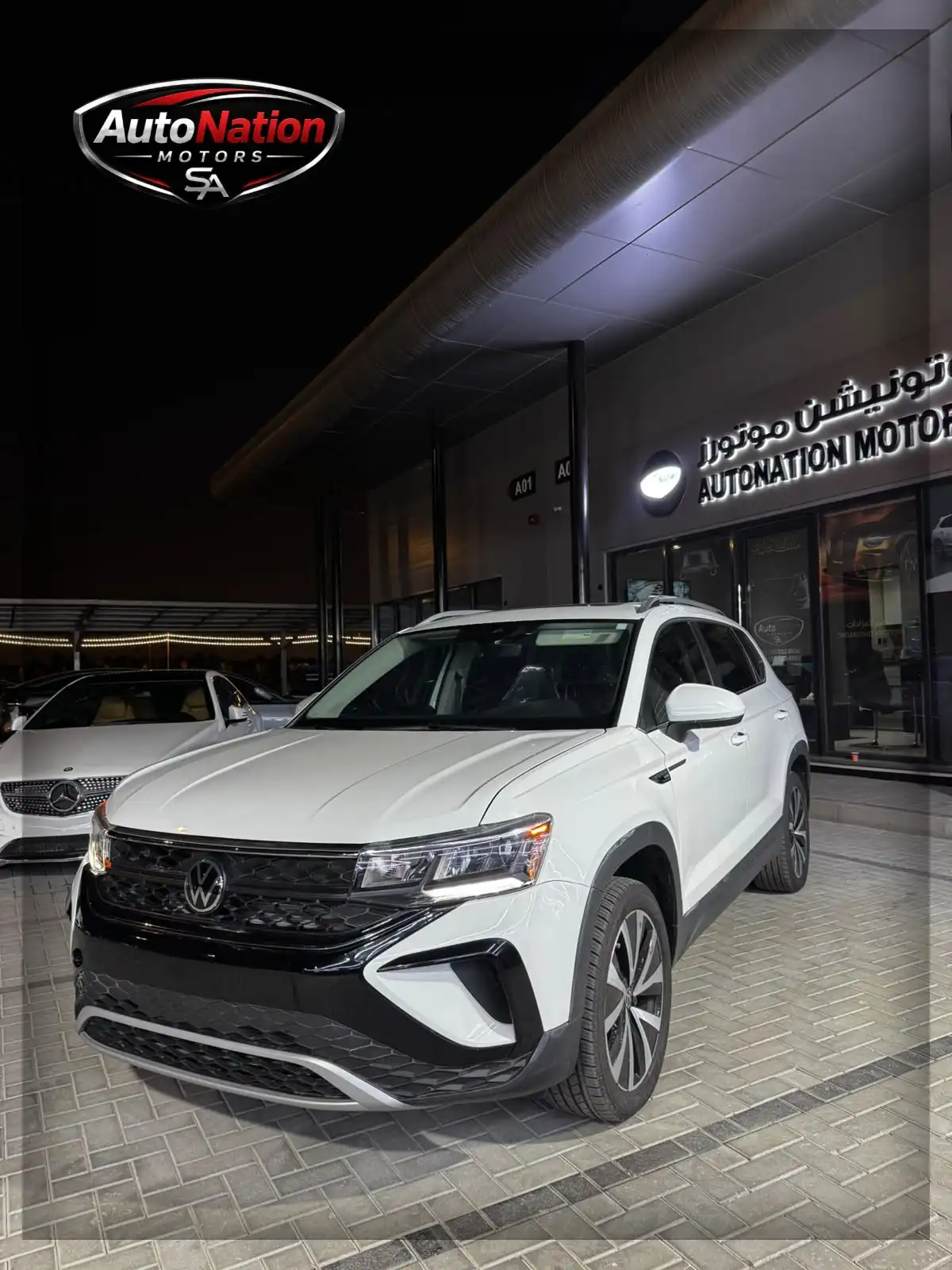 Volkswagen Taos SE 158HP 1.5 4cyl 2024 White 16570km 68000AED 05