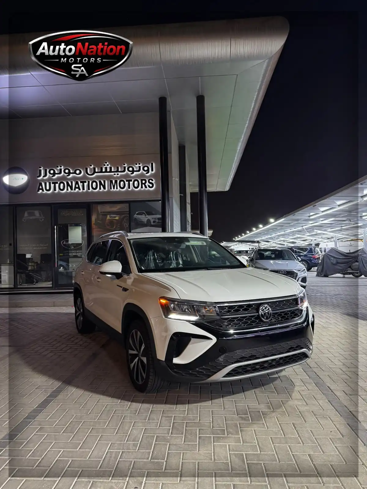 Volkswagen Taos SE 158HP 1.5 4cyl 2024 White 16570km 68000AED 06