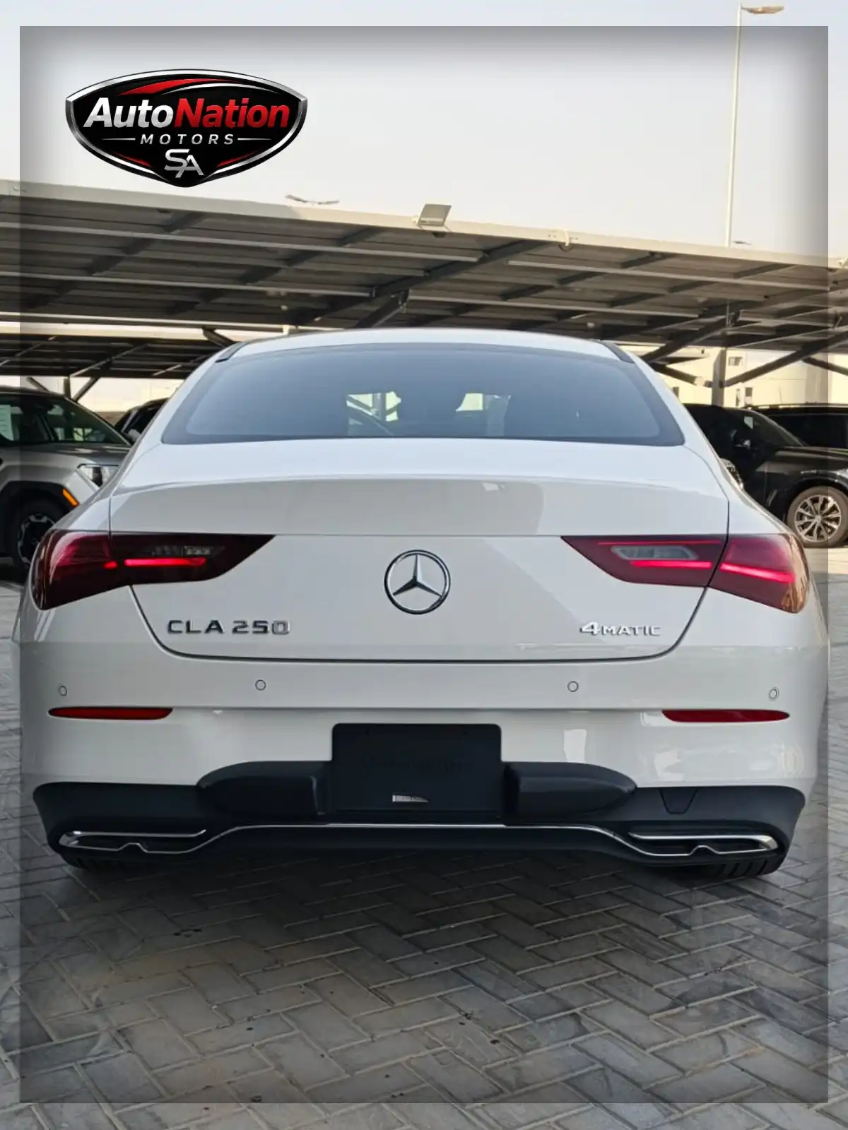 Mercedes Benz CLA250 2.0L 4cyl 221HP 2025 white 46085 km 120000AED 07