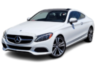 Mercedes Benz C300 coupe 2017 White