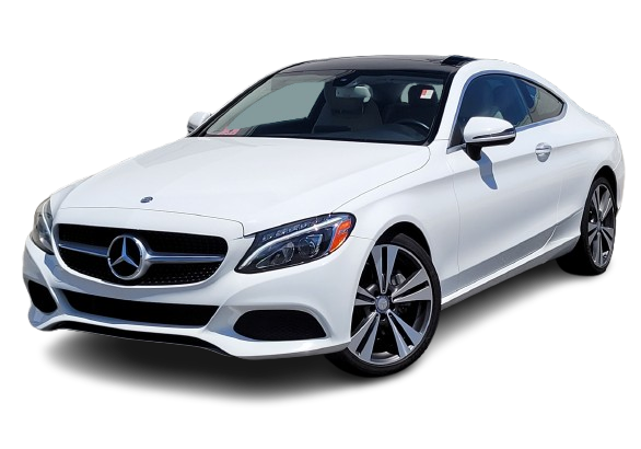Mercedes Benz C300 coupe 2017 White